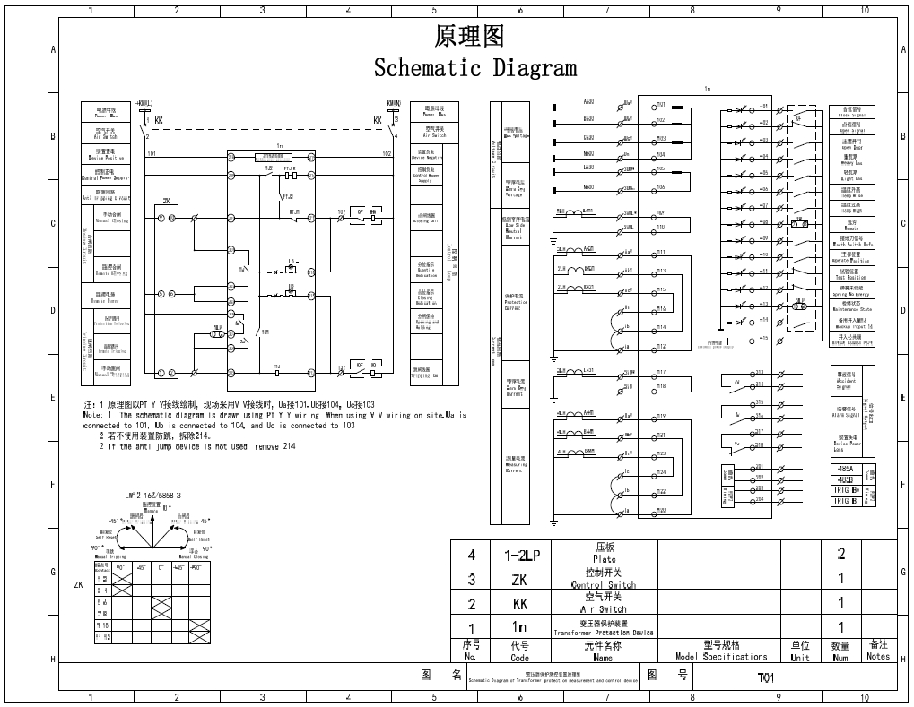 DSP822 變壓器保護(hù)測控裝置原理